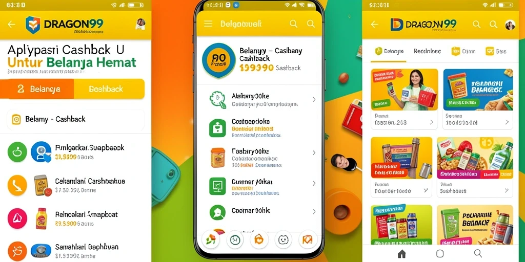 Antarmuka DRAGON99 yang menarik dengan fungsi cashback yang mudah digunakan.